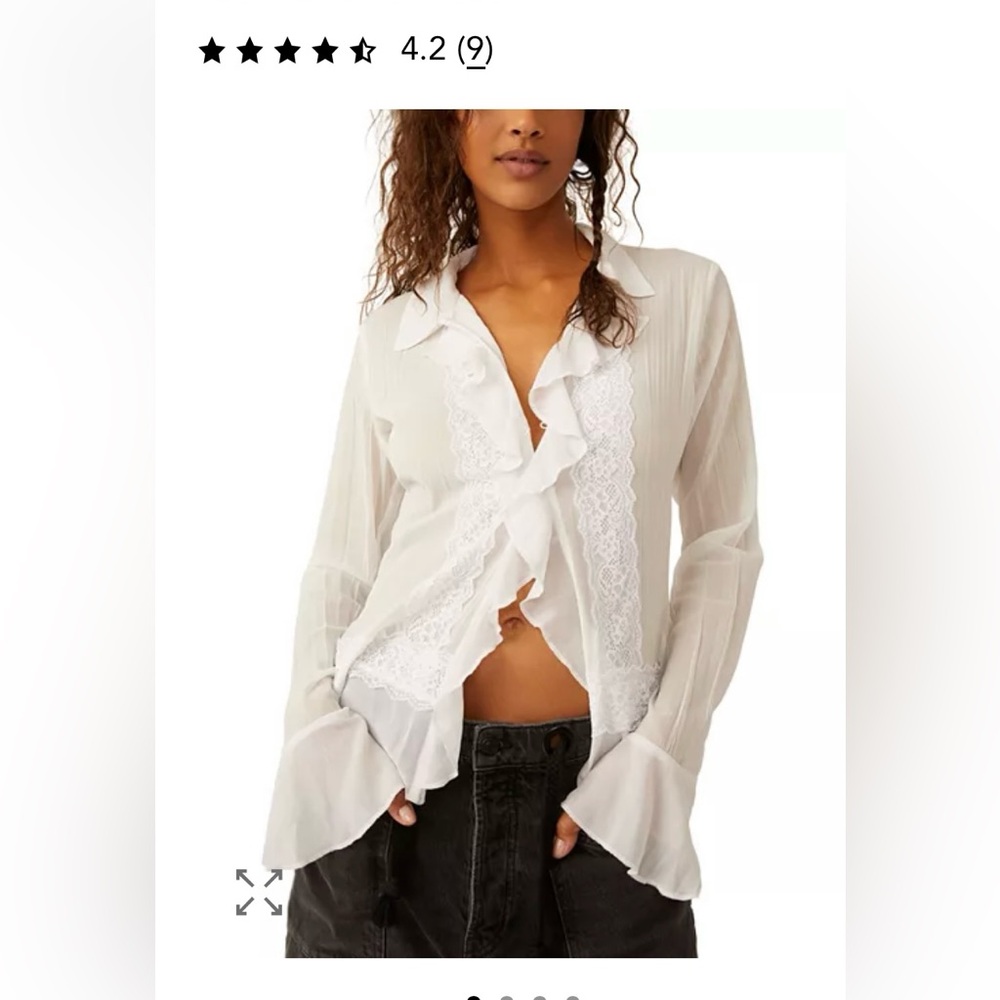 Free People Bad at Love Blouse